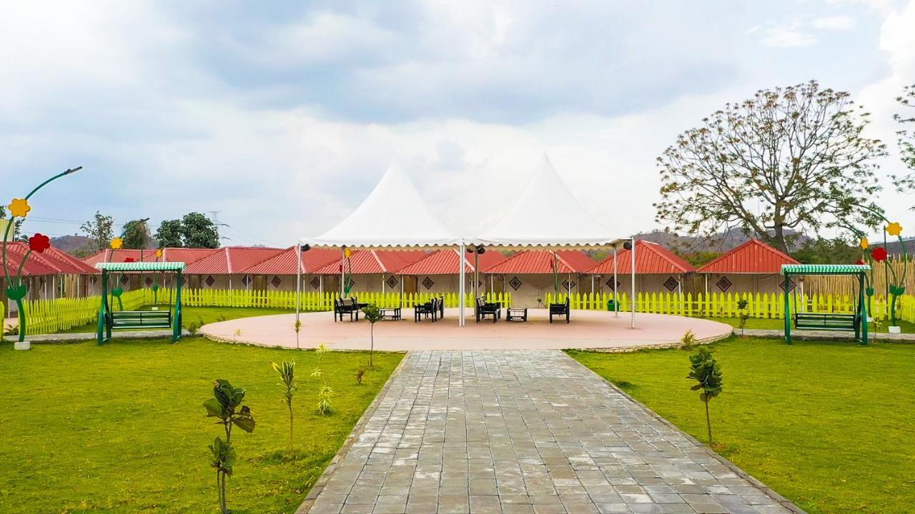 Praveg Tent City Narmada, Statue Of Unity Kevadia Экстерьер фото