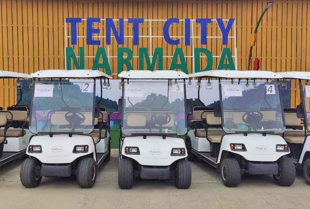 Praveg Tent City Narmada, Statue Of Unity Kevadia Экстерьер фото